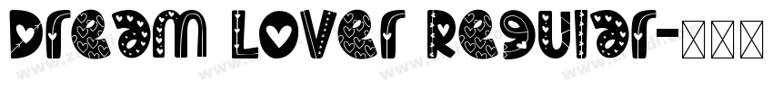 Dream Lover Regular字体转换